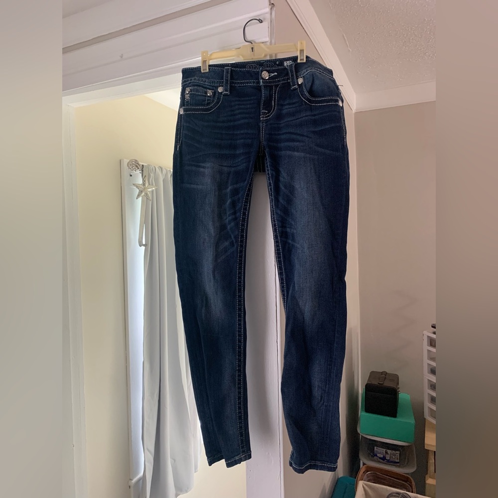 Miss Me jeans size 28. Skinny style.